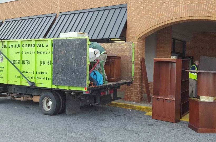 furniture recycling is part of our residential junk removal in Buckhead, GA
